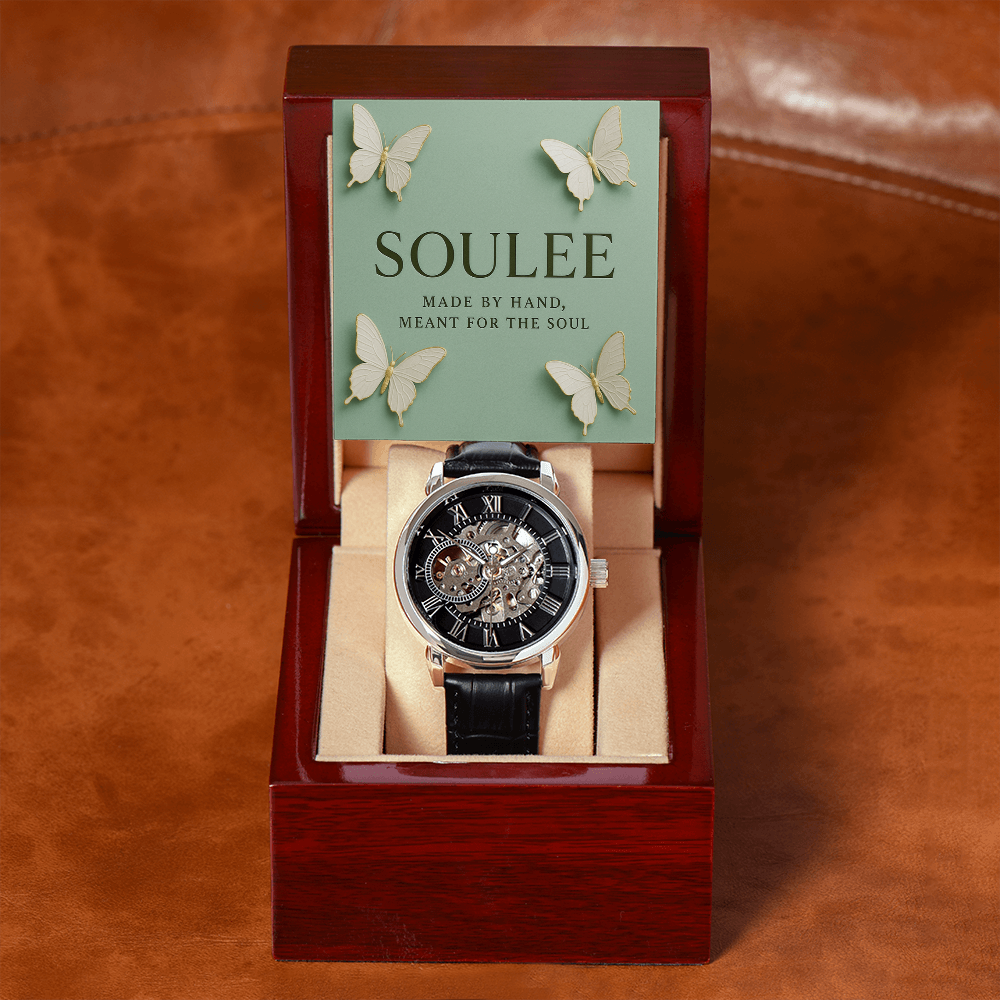 Men's Openwork Watch