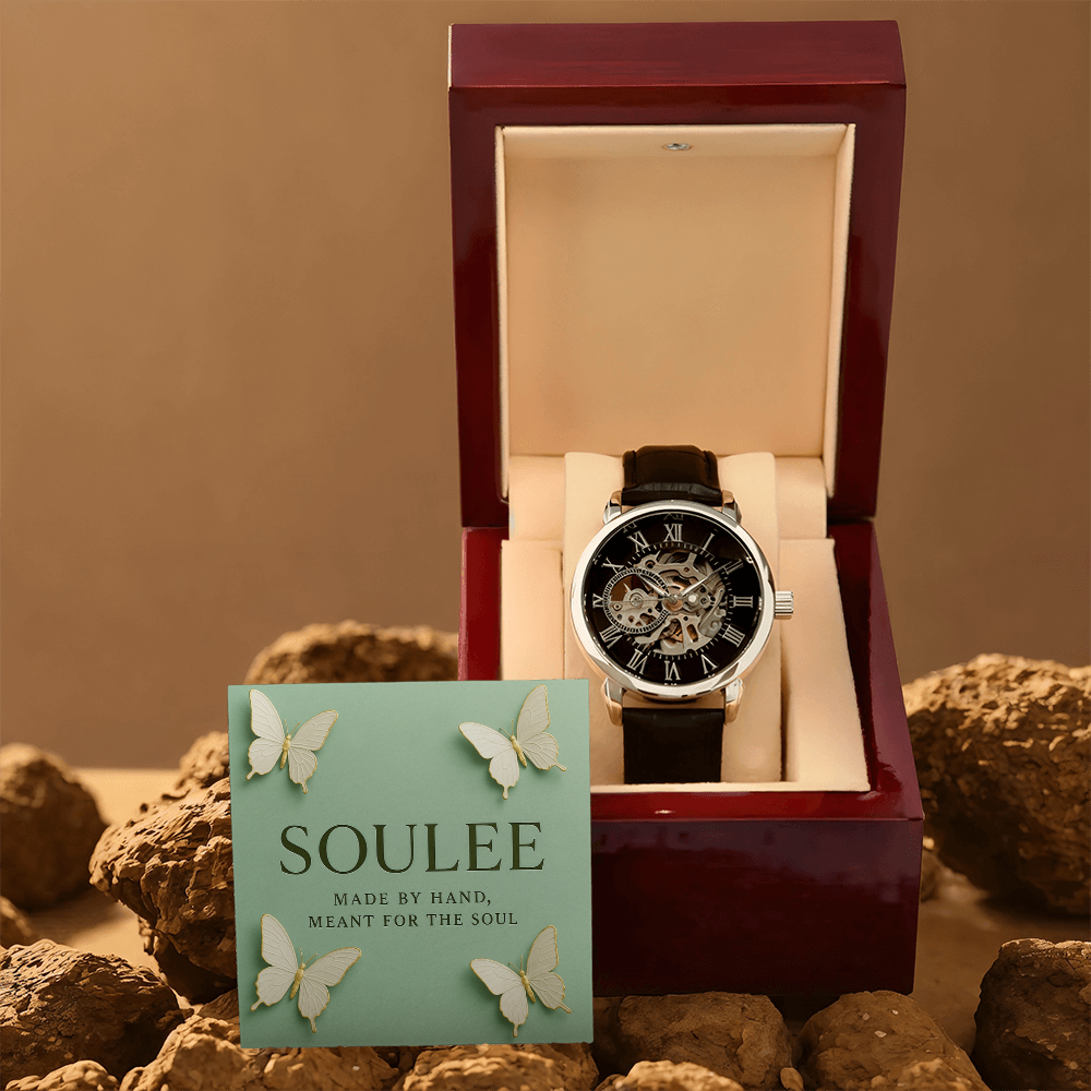 Men's Openwork Watch