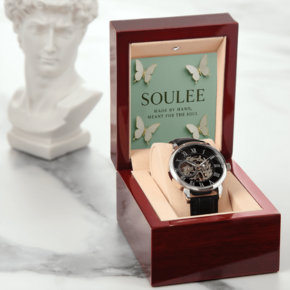 Men's Openwork Watch
