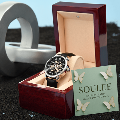 Men's Openwork Watch